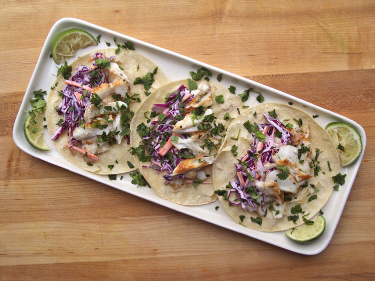 Ken's Fish Tacos With Ranch Slaw