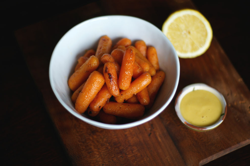 Ken's Honey Mustard Roasted Carrots